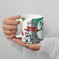 Bulgaria Independence Day 1908 Ceramic Mug Veliko Tarnovo Monument National Flag Patriot