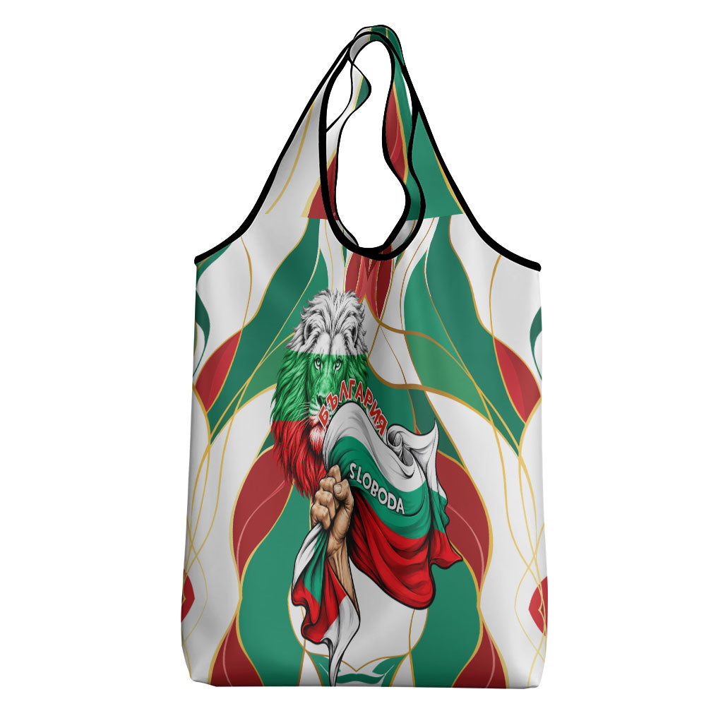 Bulgaria Independence Day 1908 Grocery Bag Veliko Tarnovo Monument National Flag Patriot