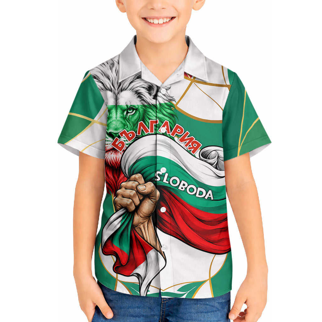 Bulgaria Independence Day 1908 Hawaiian Shirt Veliko Tarnovo Monument National Flag Patriot