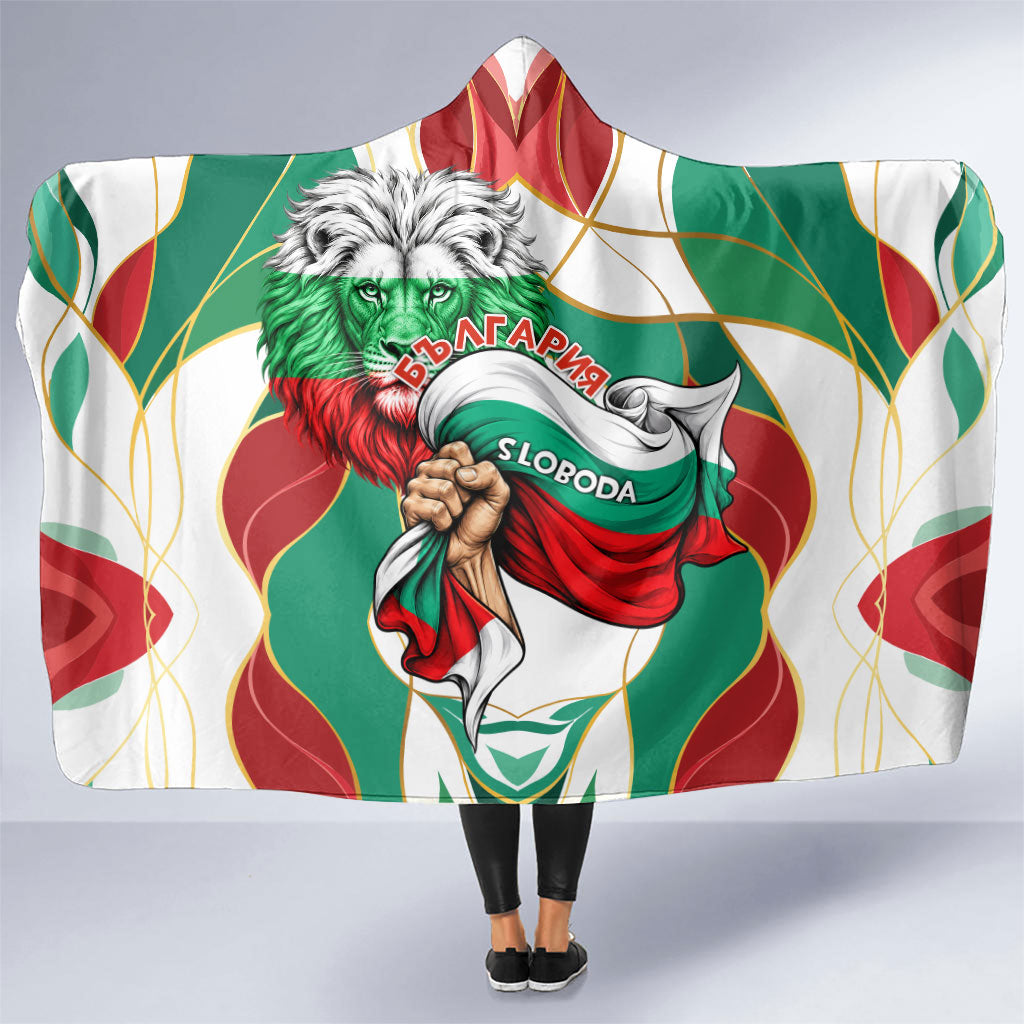 Bulgaria Independence Day 1908 Hooded Blanket Veliko Tarnovo Monument National Flag Patriot