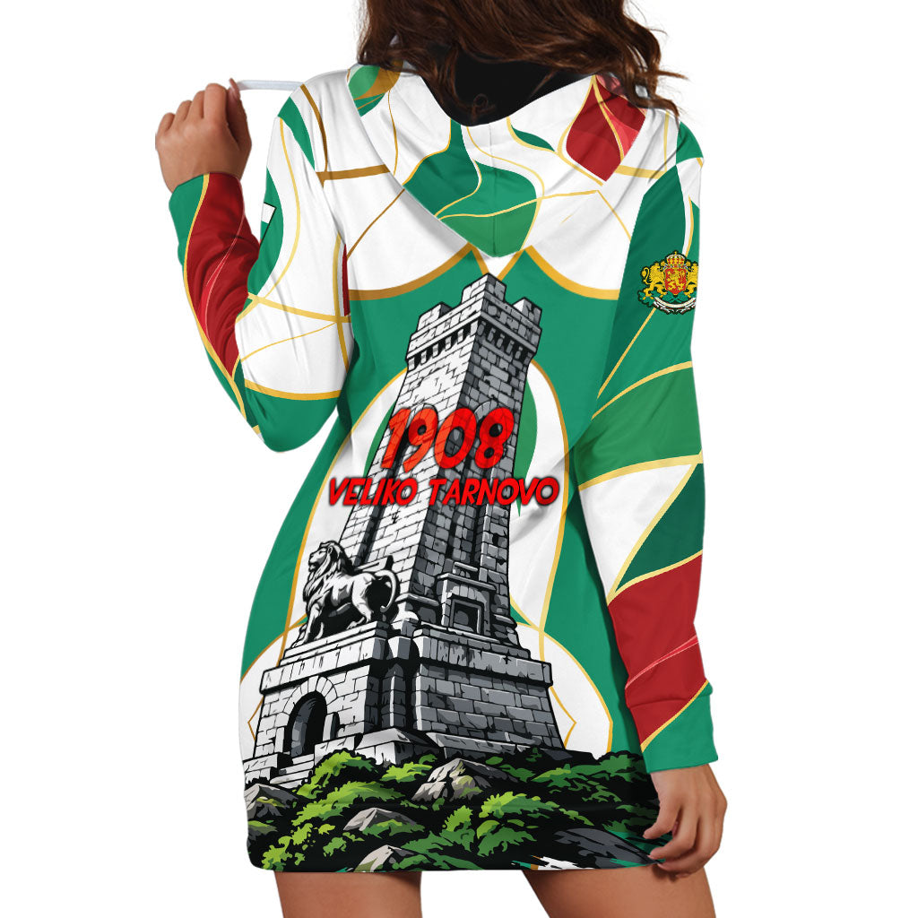 Bulgaria Independence Day 1908 Hoodie Dress Veliko Tarnovo Monument National Flag Patriot