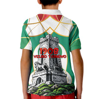 Bulgaria Independence Day 1908 Kid Polo Shirt Veliko Tarnovo Monument National Flag Patriot