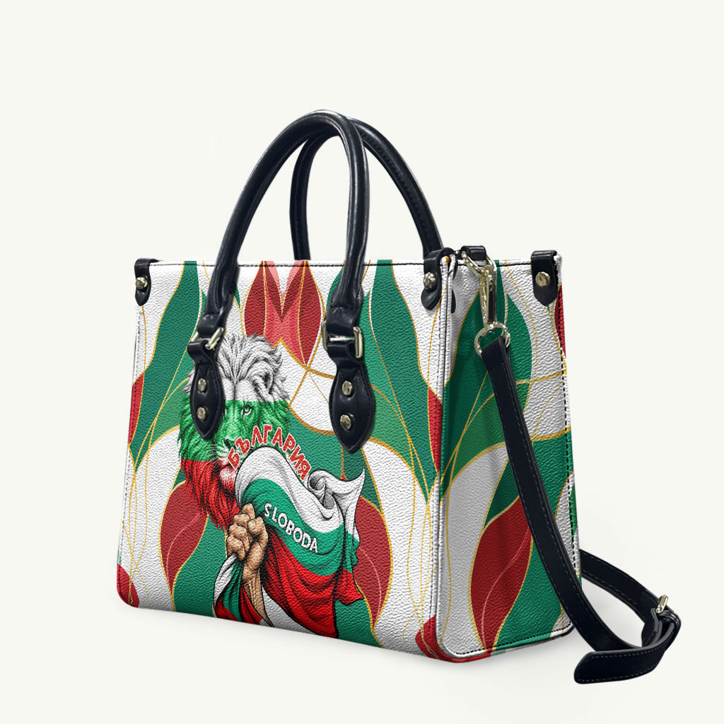 Bulgaria Independence Day 1908 Leather Bag Veliko Tarnovo Monument National Flag Patriot