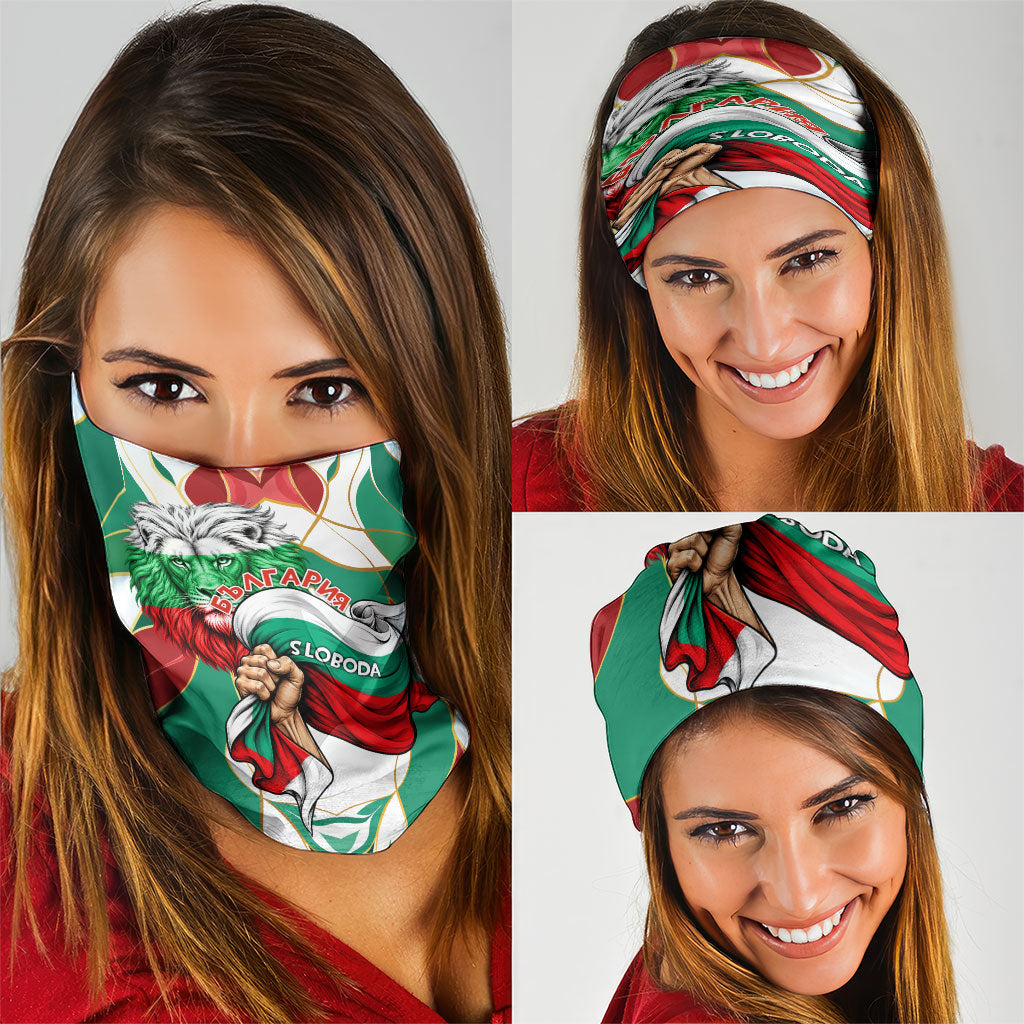 Bulgaria Independence Day 1908 Neck Gaiter Veliko Tarnovo Monument National Flag Patriot