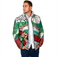 Bulgaria Independence Day 1908 Padded Jacket Veliko Tarnovo Monument National Flag Patriot