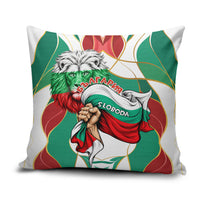 Bulgaria Independence Day 1908 Pillow Cover Veliko Tarnovo Monument National Flag Patriot