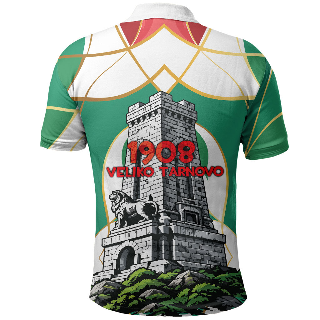 Bulgaria Independence Day 1908 Polo Shirt Veliko Tarnovo Monument National Flag Patriot