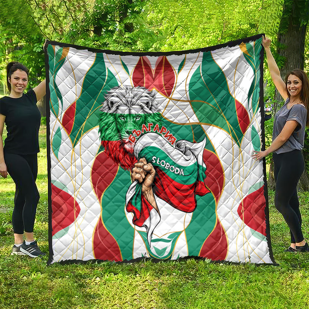 Bulgaria Independence Day 1908 Quilt Veliko Tarnovo Monument National Flag Patriot