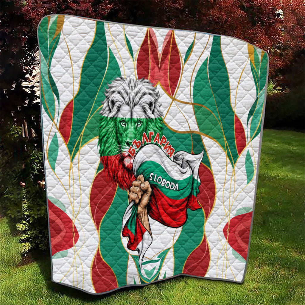 Bulgaria Independence Day 1908 Quilt Veliko Tarnovo Monument National Flag Patriot