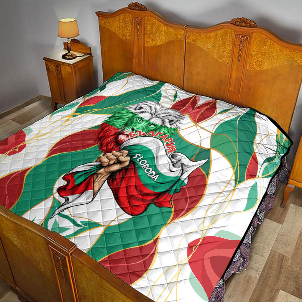 Bulgaria Independence Day 1908 Quilt Veliko Tarnovo Monument National Flag Patriot