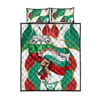 Bulgaria Independence Day 1908 Quilt Bed Set Veliko Tarnovo Monument National Flag Patriot