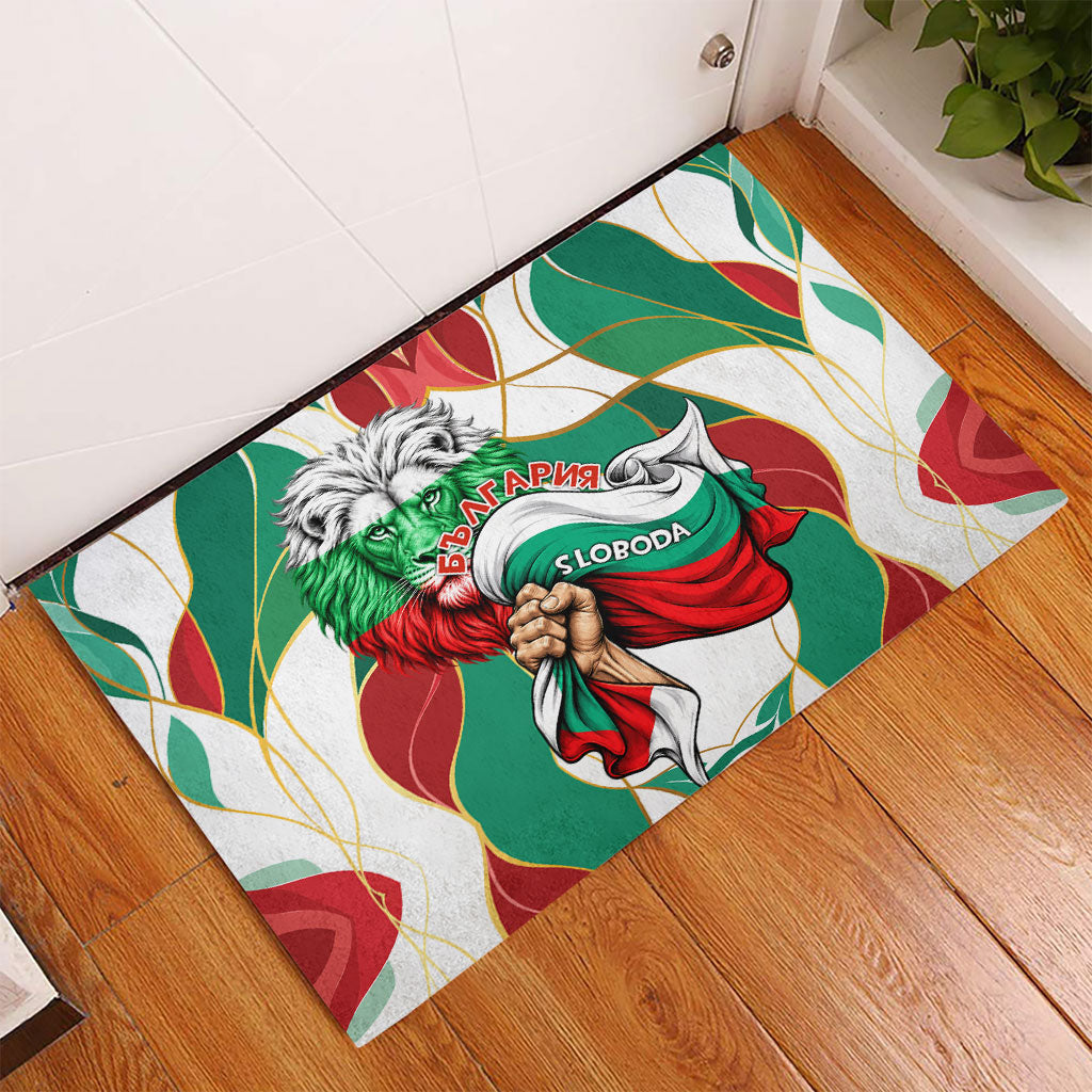 Bulgaria Independence Day 1908 Rubber Doormat Veliko Tarnovo Monument National Flag Patriot