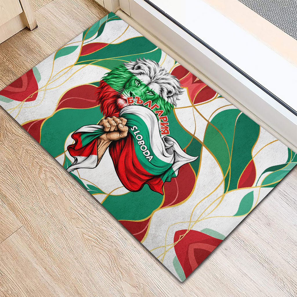Bulgaria Independence Day 1908 Rubber Doormat Veliko Tarnovo Monument National Flag Patriot