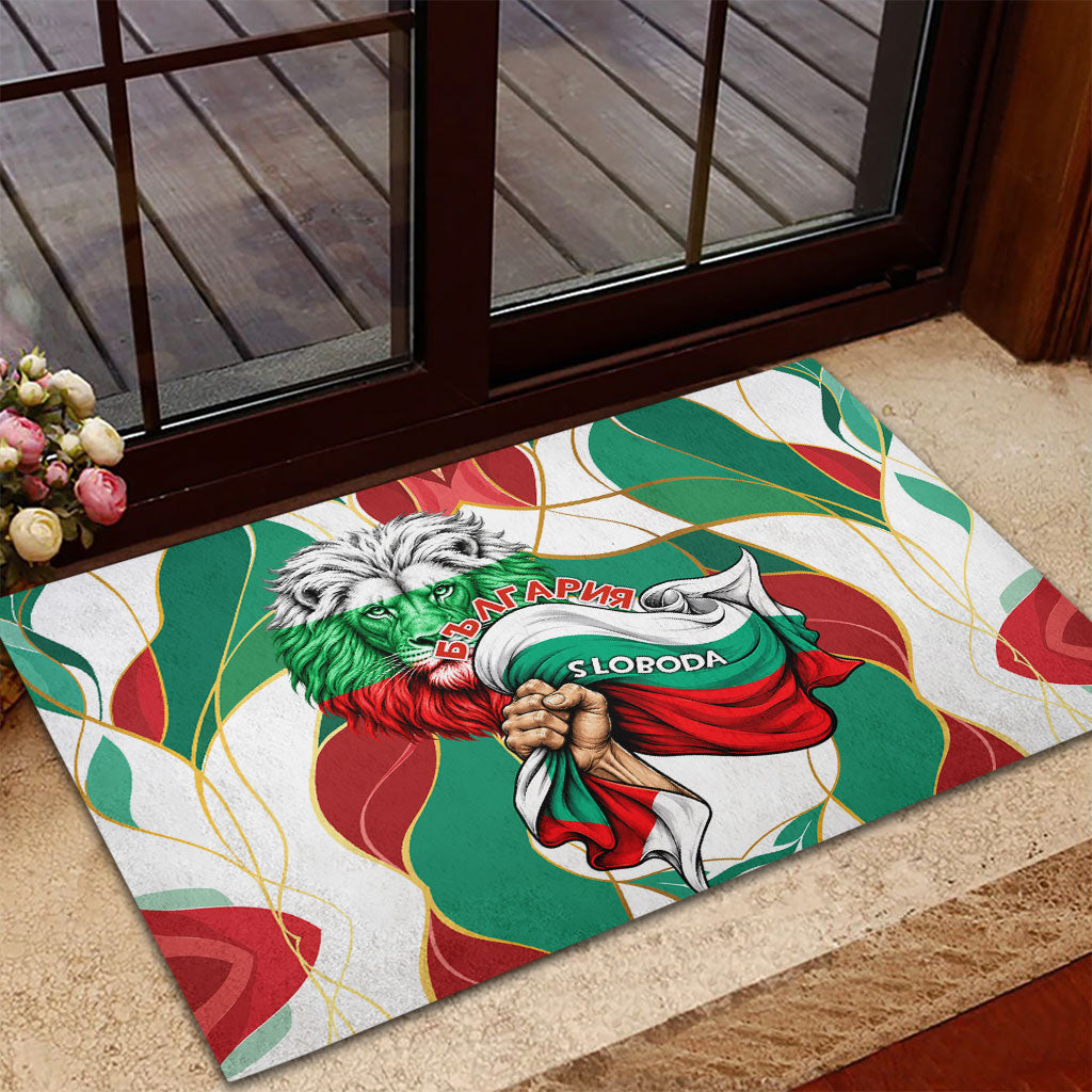 Bulgaria Independence Day 1908 Rubber Doormat Veliko Tarnovo Monument National Flag Patriot