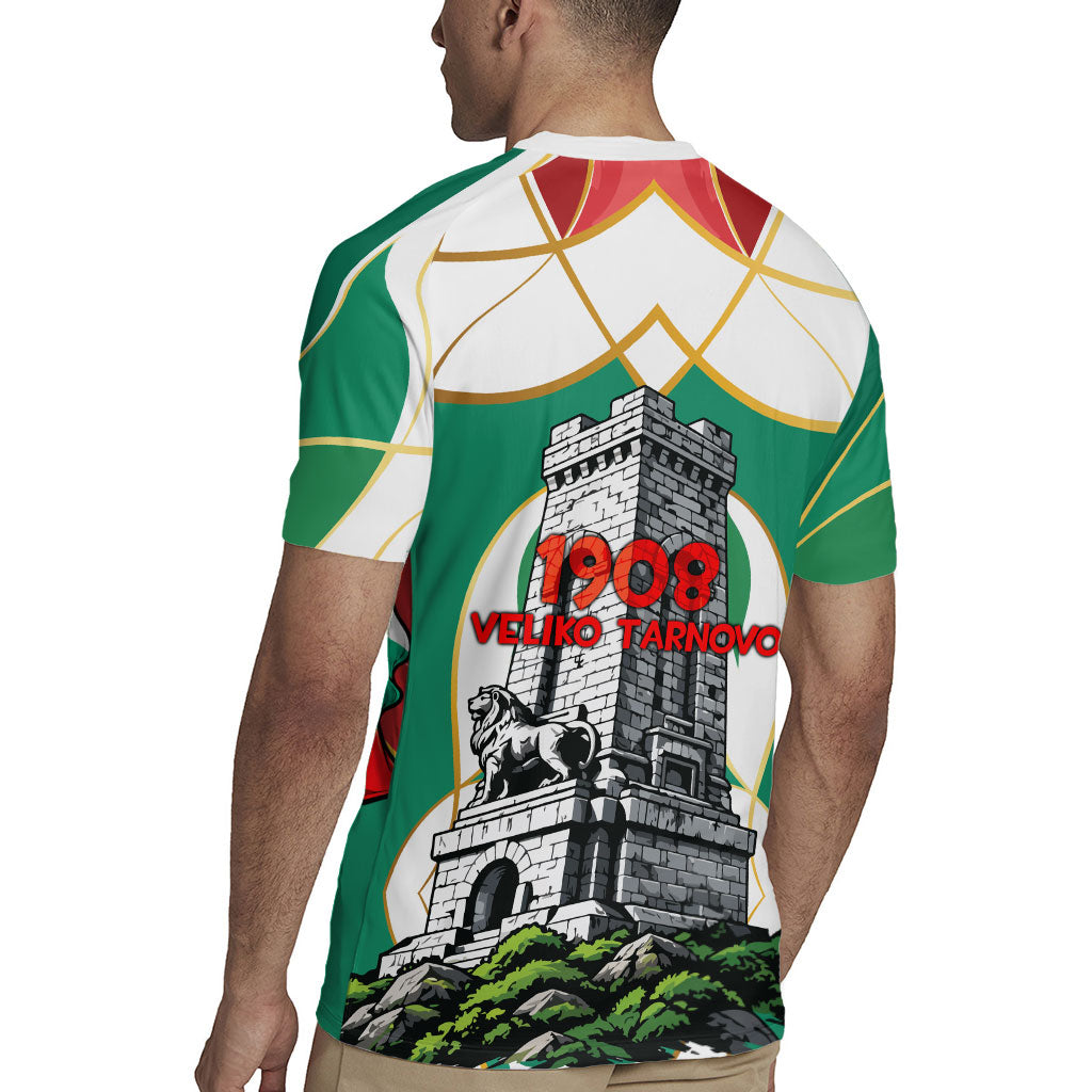 Bulgaria Independence Day 1908 Rugby Jersey Veliko Tarnovo Monument National Flag Patriot