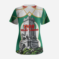 Bulgaria Independence Day 1908 Scrub Top Veliko Tarnovo Monument National Flag Patriot