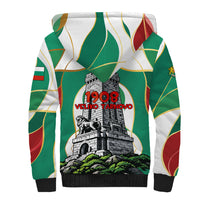 Bulgaria Independence Day 1908 Sherpa Hoodie Veliko Tarnovo Monument National Flag Patriot
