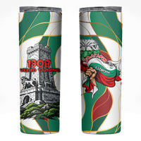 Bulgaria Independence Day 1908 Skinny Tumbler Veliko Tarnovo Monument National Flag Patriot