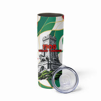 Bulgaria Independence Day 1908 Skinny Tumbler Veliko Tarnovo Monument National Flag Patriot