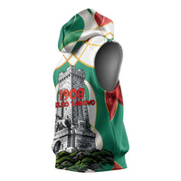 Bulgaria Independence Day 1908 Sleeveless Hoodie Veliko Tarnovo Monument National Flag Patriot