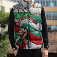 Bulgaria Independence Day 1908 Sleeveless Puffer Jacket Veliko Tarnovo Monument National Flag Patriot