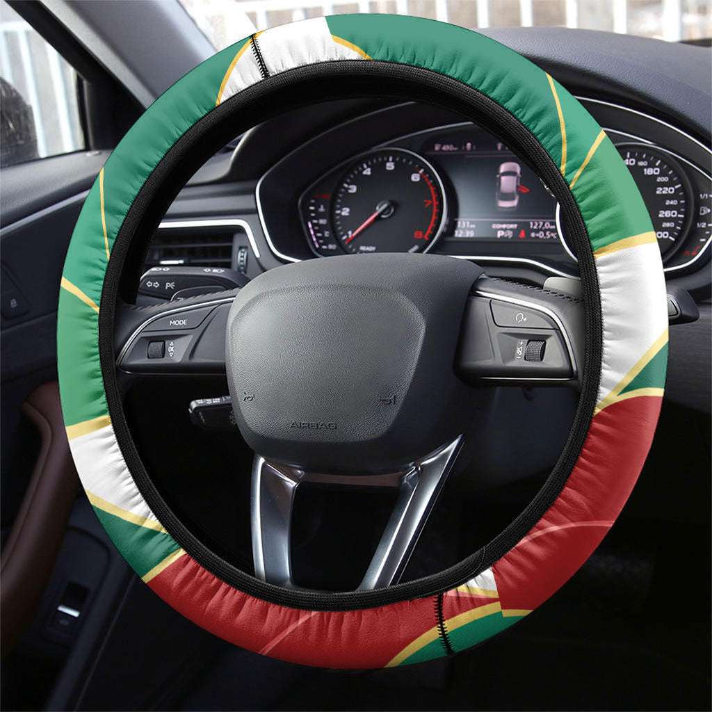 Bulgaria Independence Day 1908 Steering Wheel Cover Veliko Tarnovo Monument National Flag Patriot