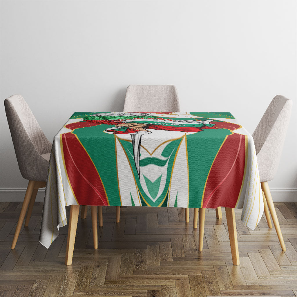 Bulgaria Independence Day 1908 Tablecloth Veliko Tarnovo Monument National Flag Patriot