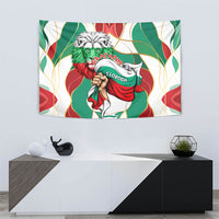 Bulgaria Independence Day 1908 Tapestry Veliko Tarnovo Monument National Flag Patriot