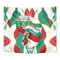 Bulgaria Independence Day 1908 Tapestry Veliko Tarnovo Monument National Flag Patriot