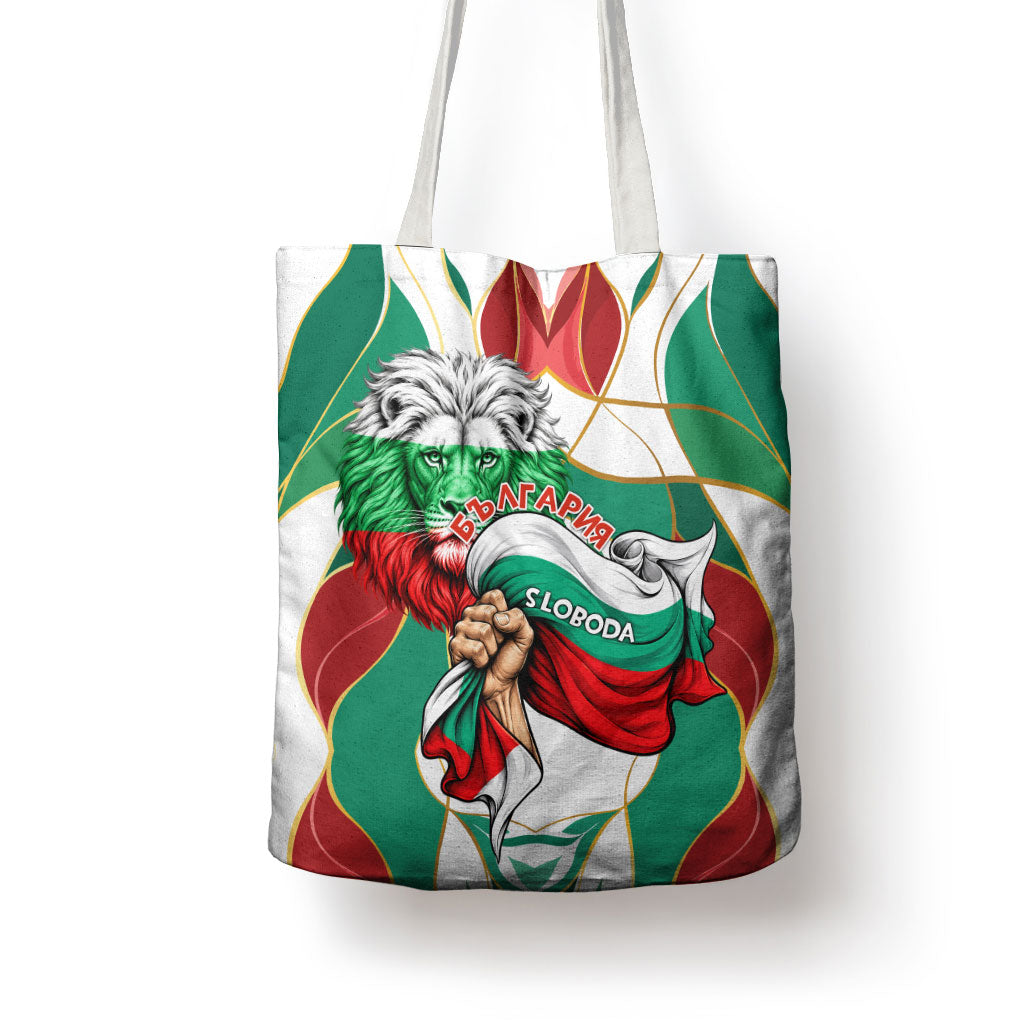 Bulgaria Independence Day 1908 Tote Bag Veliko Tarnovo Monument National Flag Patriot