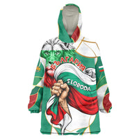 Bulgaria Independence Day 1908 Wearable Blanket Hoodie Veliko Tarnovo Monument National Flag Patriot