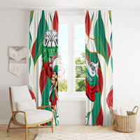 Bulgaria Independence Day 1908 Window Curtain Veliko Tarnovo Monument National Flag Patriot