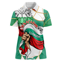 Bulgaria Independence Day 1908 Women Polo Shirt Veliko Tarnovo Monument National Flag Patriot