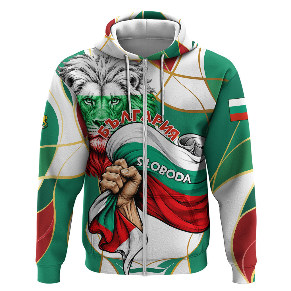 Bulgaria Independence Day 1908 Zip Hoodie Veliko Tarnovo Monument National Flag Patriot