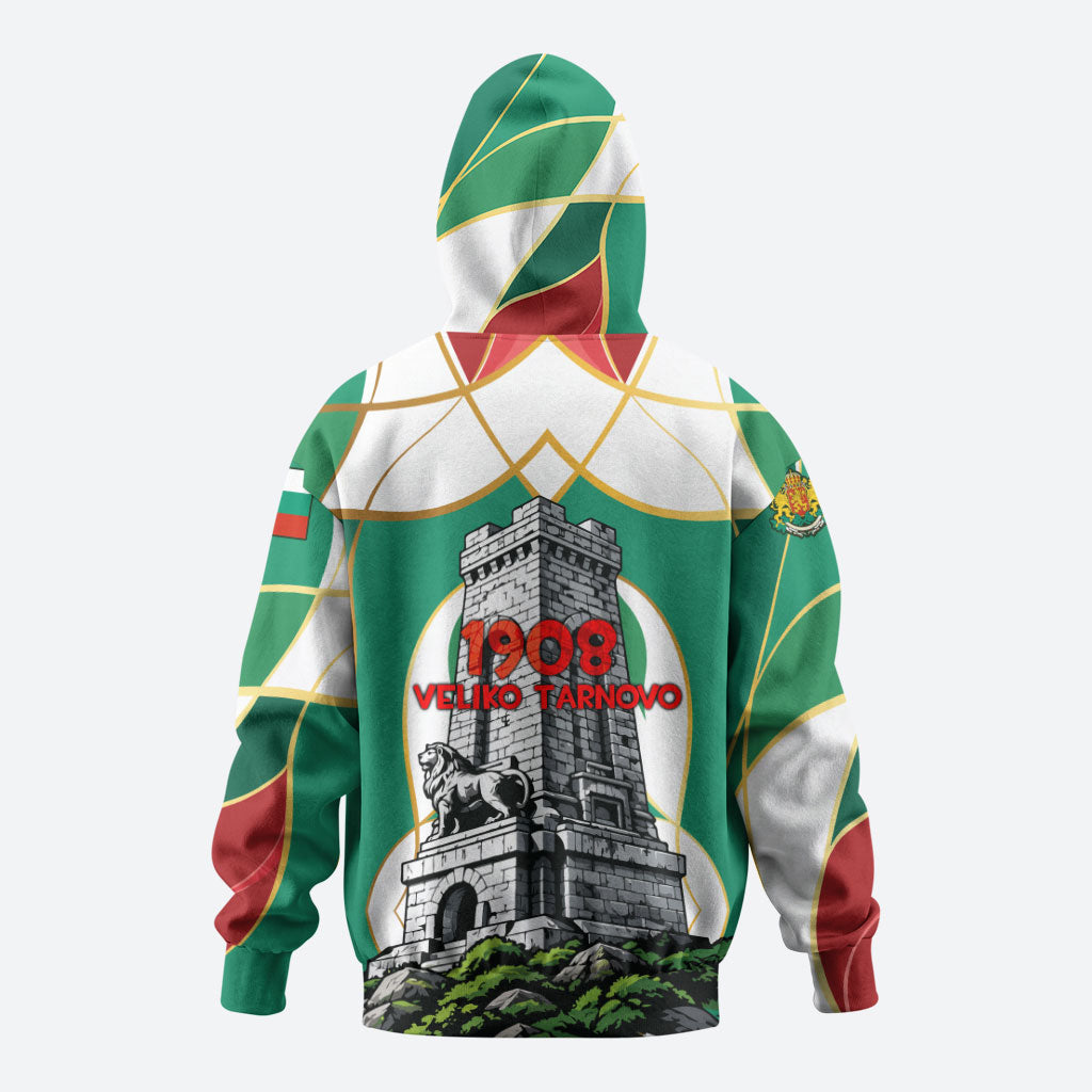 Bulgaria Independence Day 1908 Zip Hoodie Veliko Tarnovo Monument National Flag Patriot