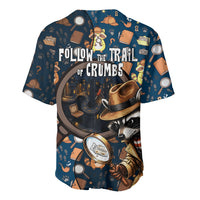 Jimothy The Raccoon The Trash Detective Baseball Jersey Funny Noir Sleuth Missing Snacks Crime Mystery
