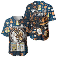 Jimothy The Raccoon The Trash Detective Baseball Jersey Funny Noir Sleuth Missing Snacks Crime Mystery