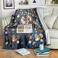 Jimothy The Raccoon The Trash Detective Blanket Funny Noir Sleuth Missing Snacks Crime Mystery