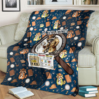 Jimothy The Raccoon The Trash Detective Blanket Funny Noir Sleuth Missing Snacks Crime Mystery