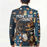 Jimothy The Raccoon The Trash Detective Blazer Funny Noir Sleuth Missing Snacks Crime Mystery
