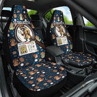 Jimothy The Raccoon The Trash Detective Car Seat Cover Funny Noir Sleuth Missing Snacks Crime Mystery