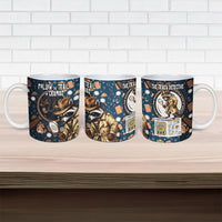 Jimothy The Raccoon The Trash Detective Ceramic Mug Funny Noir Sleuth Missing Snacks Crime Mystery