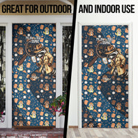 Jimothy The Raccoon The Trash Detective Door Cover Funny Noir Sleuth Missing Snacks Crime Mystery