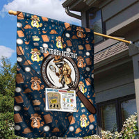 Jimothy The Raccoon The Trash Detective Garden Flag Funny Noir Sleuth Missing Snacks Crime Mystery