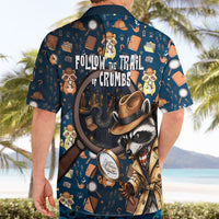 Jimothy The Raccoon The Trash Detective Hawaiian Shirt Funny Noir Sleuth Missing Snacks Crime Mystery