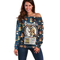 Jimothy The Raccoon The Trash Detective Off Shoulder Sweater Funny Noir Sleuth Missing Snacks Crime Mystery