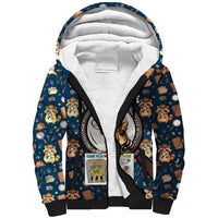 Jimothy The Raccoon The Trash Detective Sherpa Hoodie Funny Noir Sleuth Missing Snacks Crime Mystery