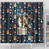 Jimothy The Raccoon The Trash Detective Shower Curtain Funny Noir Sleuth Missing Snacks Crime Mystery