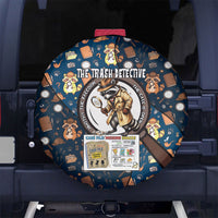 Jimothy The Raccoon The Trash Detective Spare Tire Cover Funny Noir Sleuth Missing Snacks Crime Mystery