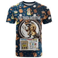 Jimothy The Raccoon The Trash Detective T Shirt Funny Noir Sleuth Missing Snacks Crime Mystery